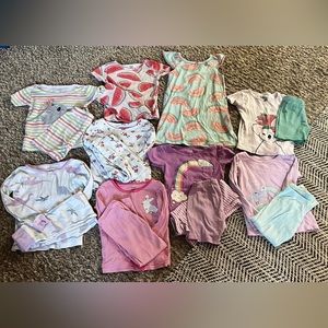 Carters pajama set bundle 4T
